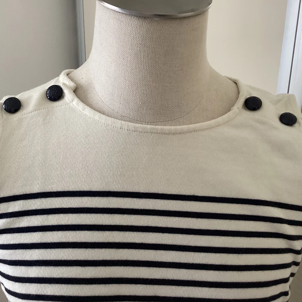 Débardeur style marinière  – photo 2